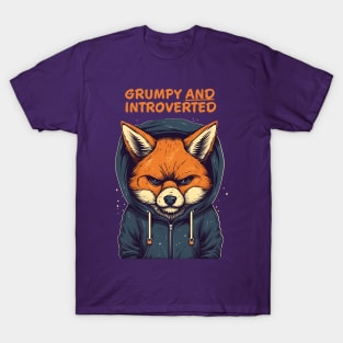 Mr. Introverted Grumpy Fox T-Shirt